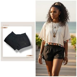 🌿Adidas Women's AEROREADY Running Shorts - Black - Size Small - Athletic Gym